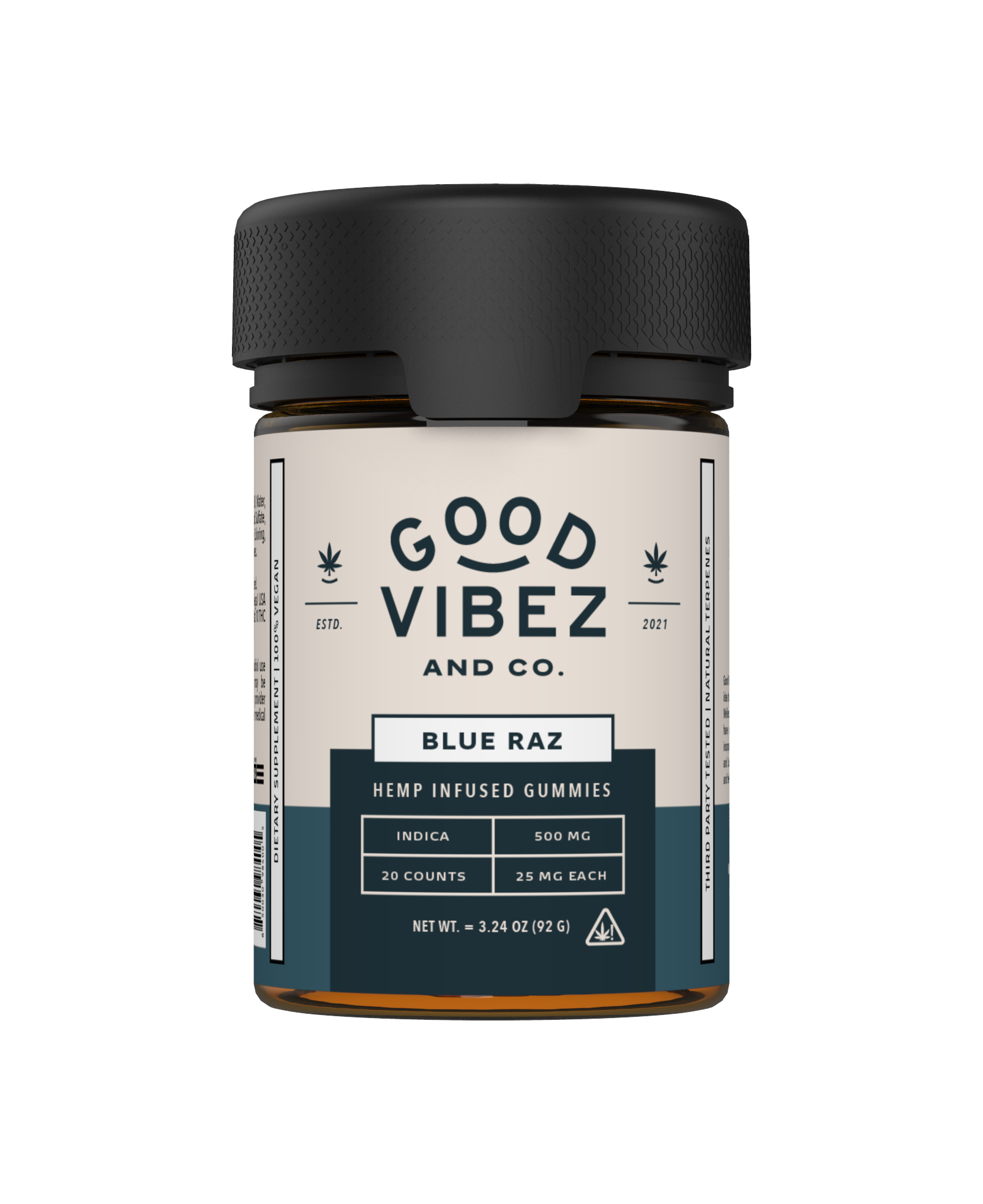 Good Vibez THC-O Gummies | 500mg - Blue Raz