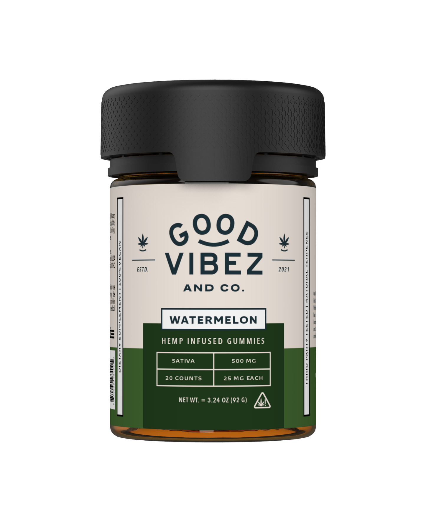 Good Vibez THC-O Gummies | 500mg - Watermelon