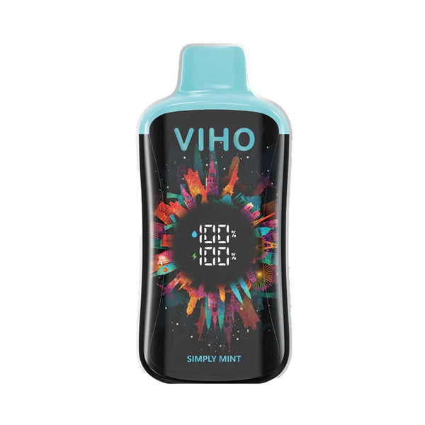 Viho Super Charge PRO Disposable | 20000 Puffs | 21mL | 50mg | MOQ 5 |  Simply Mint