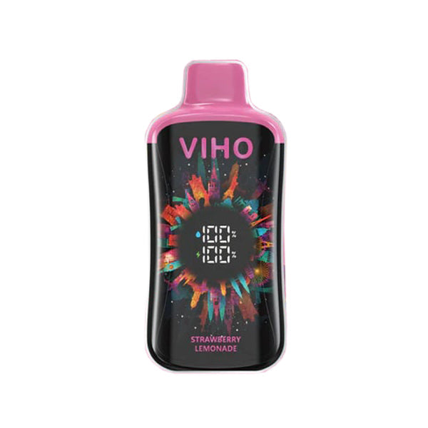 Viho Super Charge PRO Disposable | 20000 Puffs | 21mL | 50mg | MOQ 5 |  Strawberry Lemonade