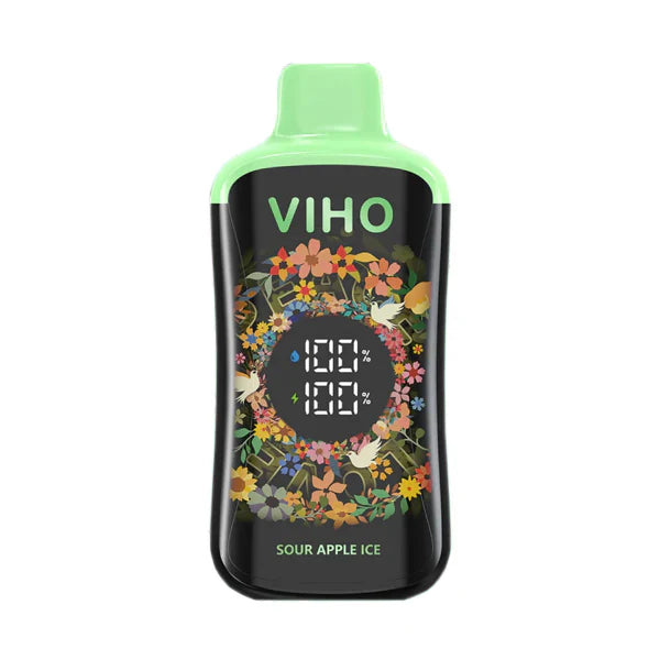 Viho Super Charge PRO Disposable | 20000 Puffs | 21mL | 50mg | MOQ 5 |  Sour Apple Ice