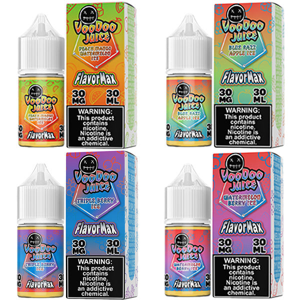 Voodoo Juice FlavorMax Salt Series E-Liquid | 30mL | Group Photo
