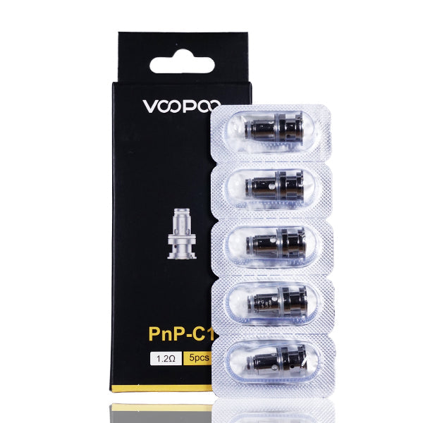 VooPoo PnP Replacement Coils (Pack of 5) | PnP C1 with Packaging