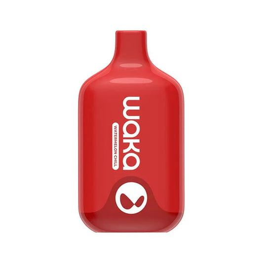 WAKA SMASH Disposable | 6000 Puffs | 12mL | 50mg | MOQ 10 | Watermelon Chill