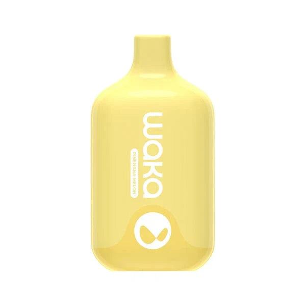 WAKA SMASH Disposable | 6000 Puffs | 12mL | 50mg | MOQ 10 | Pinenana Melon