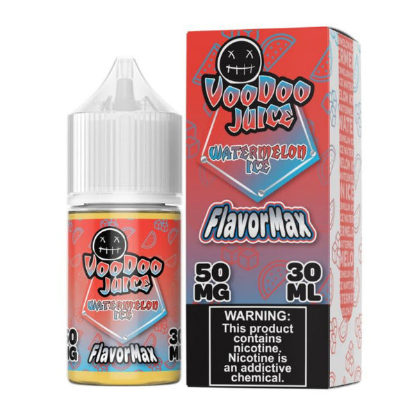 Voodoo Juice FlavorMax Salt Series E-Liquid | 30mL | 50mg | Watermelon Ice with packaging