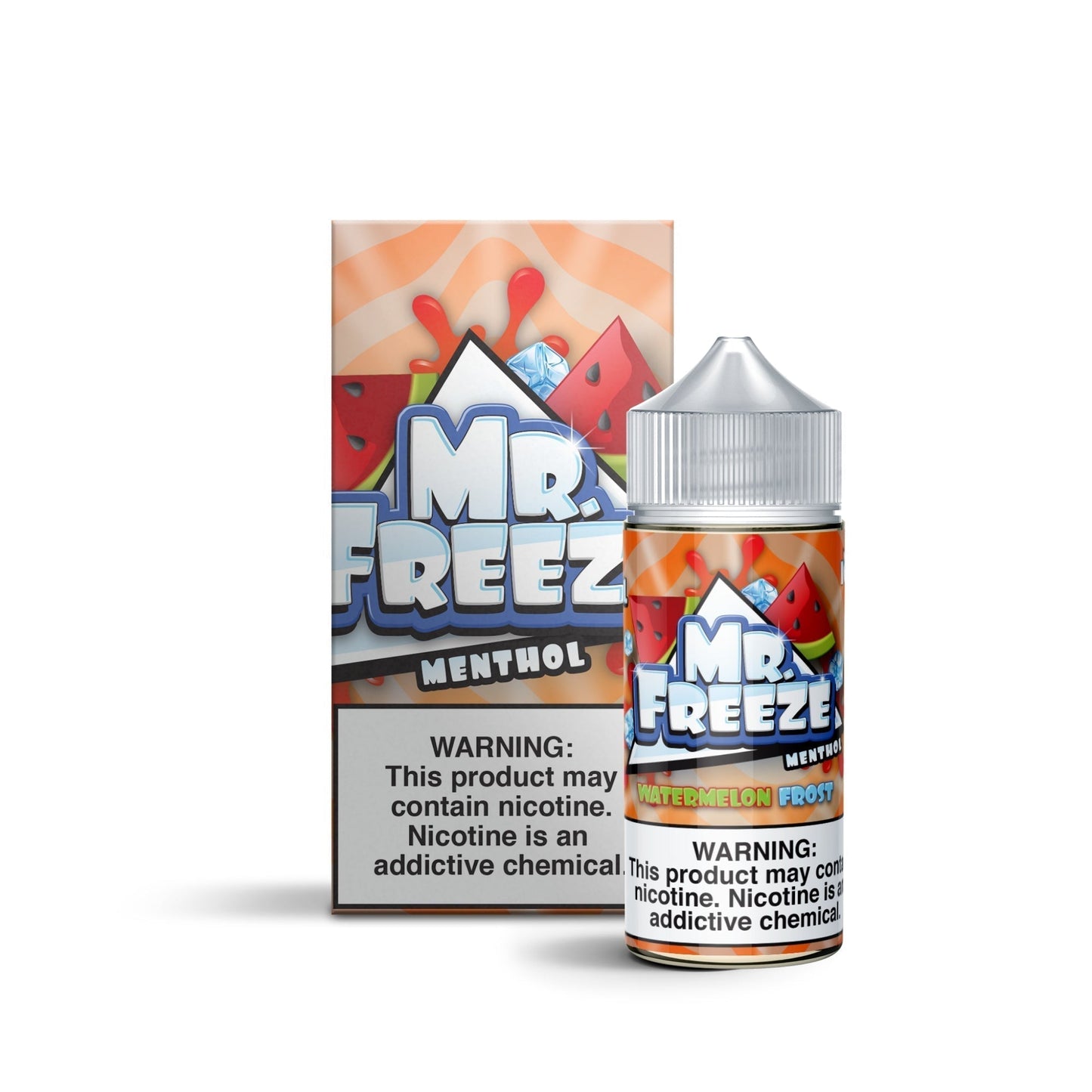 Mr. Freeze TFN Series E-Liquid | 100mL | 3mg | Freebase | Watermelon Frost with packaging
