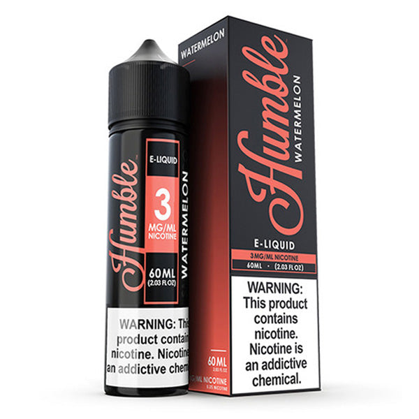 Humble Series E-Liquid | 3mg | 60mL | (Freebase) | Watermelon with Packaging