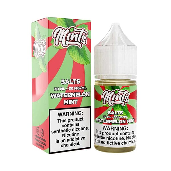 Mints Salt Series E-Liquid 30mL | Watermelon Mint with packaging