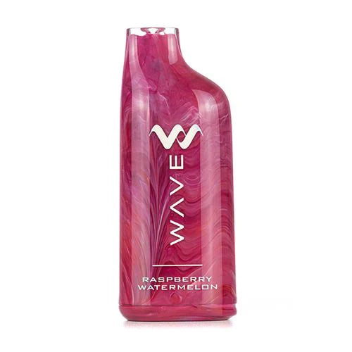 Wave Nicotine Disposable | 8000 Puff | 18mL | 50mg | MOQ 5pc | Raspberry Watermelon