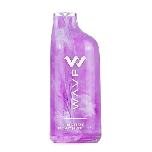 Wave Nicotine Disposable | 8000 Puff | 18mL | 50mg | MOQ 5pc | Berry Peach Bliss