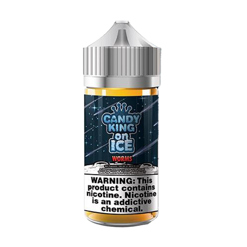 Candy King Series E-Liquid | 100mL | 6mg | Freebase | Worms Iced