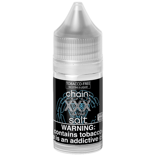 Chain Vapez Salt Series E-Liquid | 30mL  | 35mg | XXX and Chill Bottle