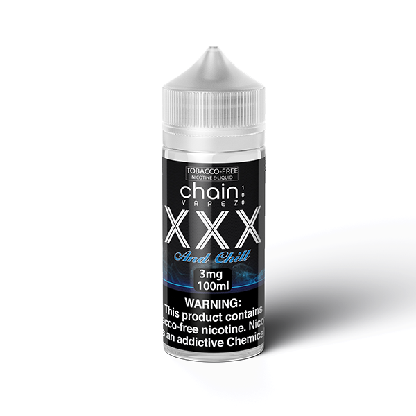 Chain Vapez Series E-Liquid | 100mL | 3mg | XXX and Chill Bottle