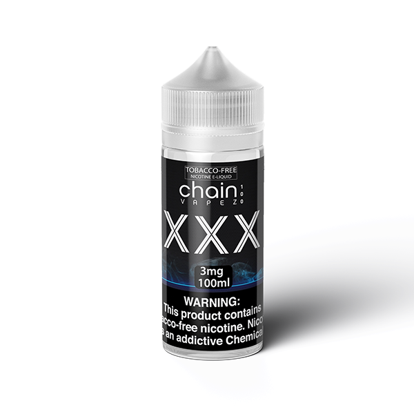 Chain Vapez Series E-Liquid | 100mL | 3mg | XXX Bottle