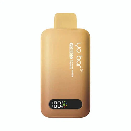 Yo Bar Disposable 8500 Puffs 16mL 50mg | MOQ 5 Caramel Vanilla Tobacco