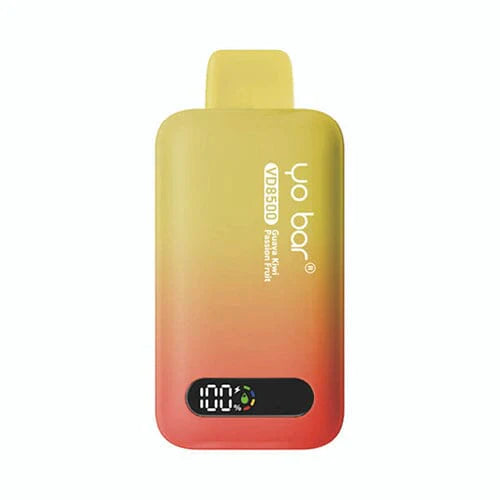 Yo Bar Disposable 8500 Puffs 16mL 50mg | MOQ 5 Guava Kiwi Passion Fruit
