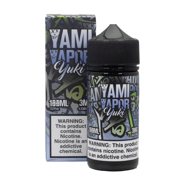 Yami Vapor Series E-Liquid | 100mL | 3mg | Yuki with Packaging