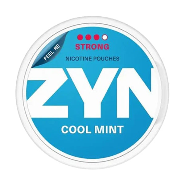 ZYN Nicotine Pouches | (20ct Can) | (5-Can Pack) | Eu Edition | Cool Mint Srong